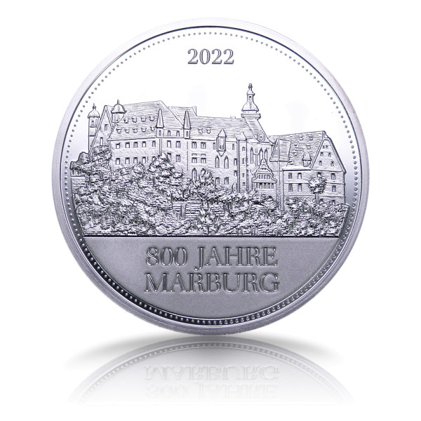 800 Jahre Marburg Silber Jubiläumsprägung