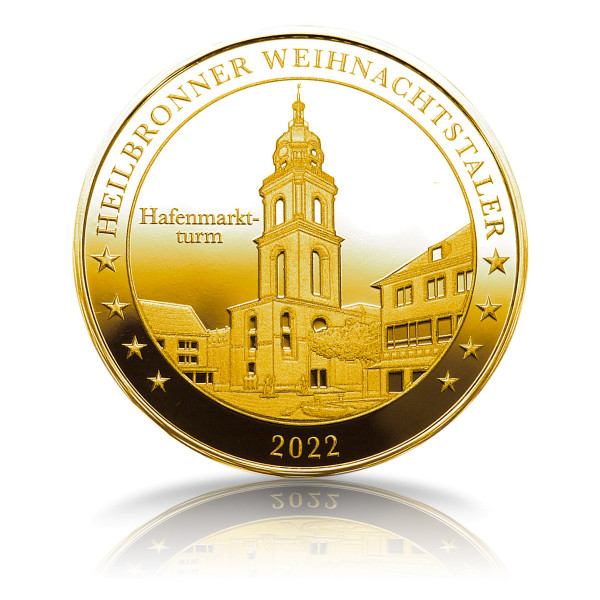 Heilbronner Weihnachtstaler 2022 Gold