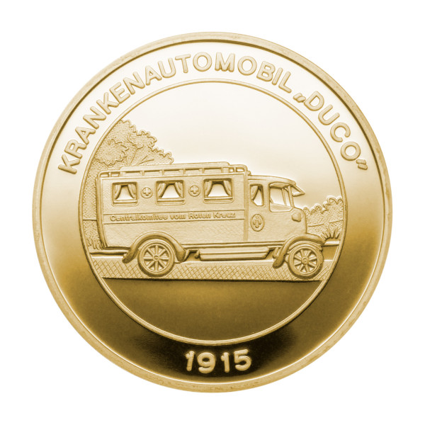 Historische DRK-Krankenwagen, Motiv 2, 1915 "Duco"