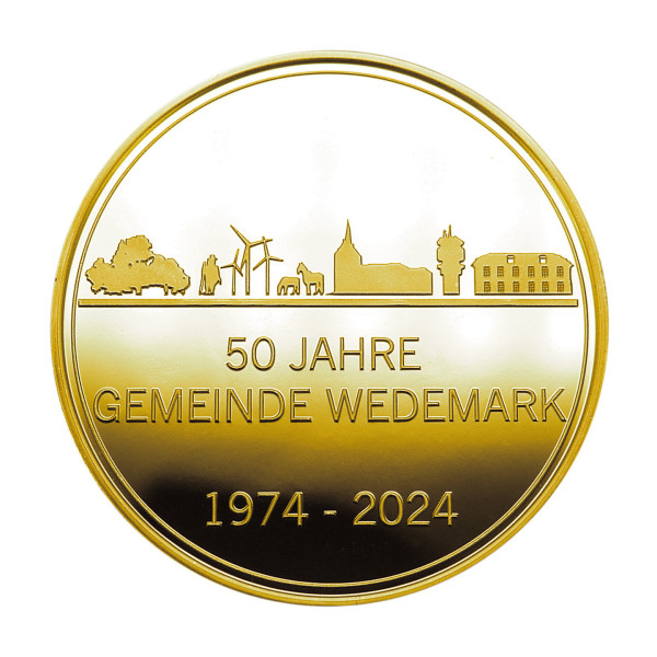 50 Jahre Gemeinde Wedemark Gold
