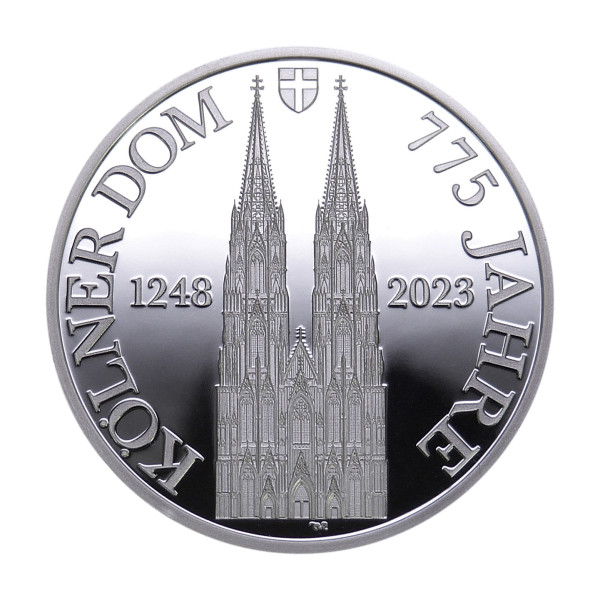 775 Jahre Kölner Dom Feinsilber 30 mm
