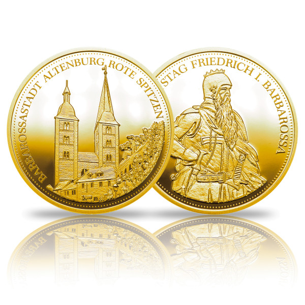 900 Jahre Barbarosa Altenburg Gold