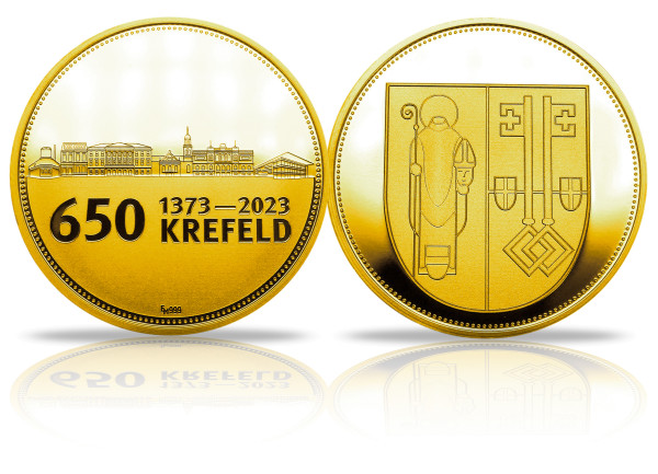 650 Jahre Krefeld in Feingold