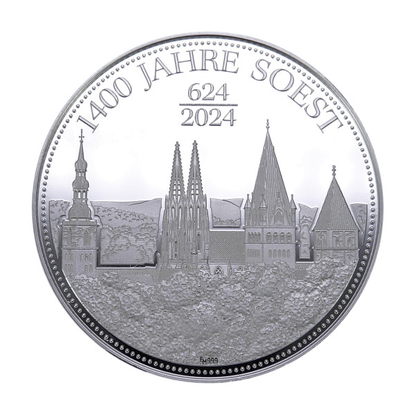 1400 Jahre Soest Sonderprägung Silber